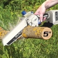 thumbnail image 6 of X20-SAW-4A - Sun Joe 20-Volt ECOSHARP Cordless X20 Handheld Pruning Saw | 6-inch | W/ 4.0-Ah Battery + Charger, 6 of 12