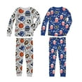 thumbnail image 2 of Member's Mark Boys 4-Piece Organic Cotton Pajama, 2 of 13