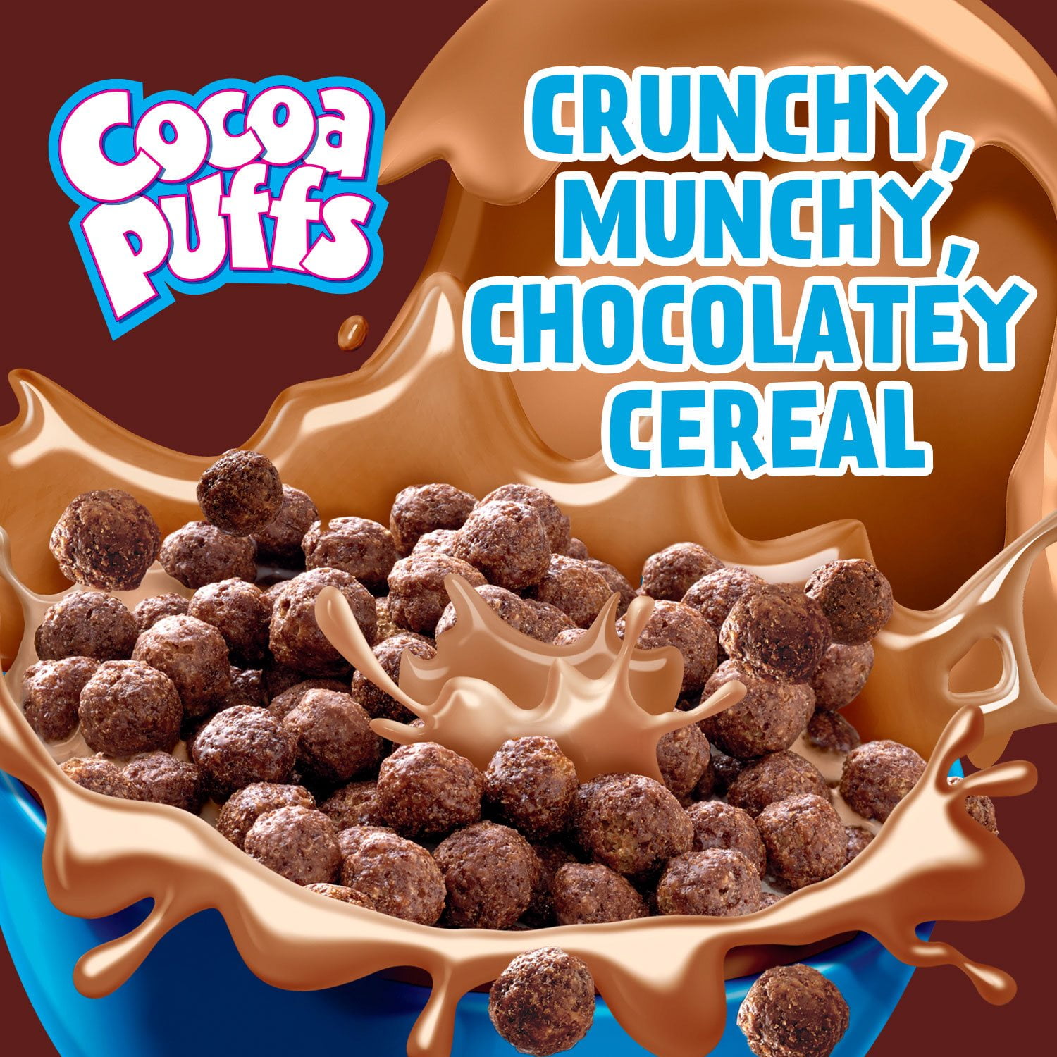Cocoa Puffs Chocolate Cereal, 39.25 oz.