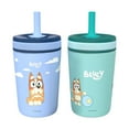 thumbnail image 2 of Zak Designs 12-oz. Stainless Steel Double-Wall Tumbler for Kids with Straw, 2-Piece Set, 2 of 7