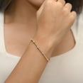 thumbnail image 6 of 2.06 CT. T.W. Round Cut Alternating Diamond Tennis Bracelet in 14K Gold, 6 of 6
