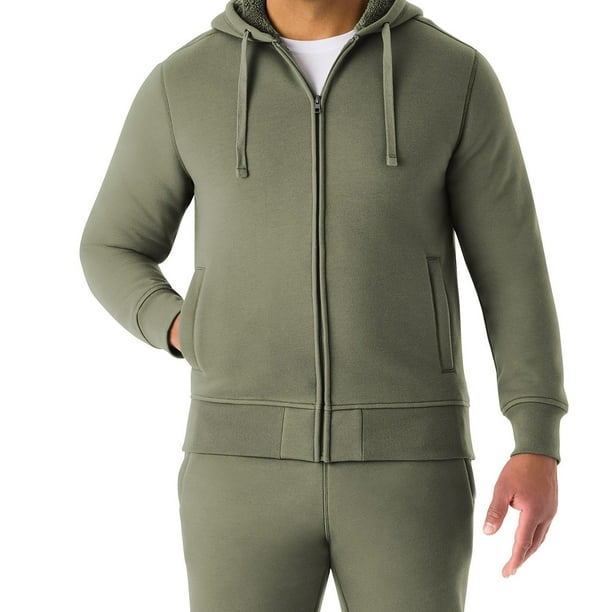 Member's Mark Men's Sherpa Lined Full Zip Hoodie - Samsclub.com