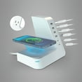 thumbnail image 2 of Atomi 20W Qi Wireless Charging Multiport Charge Tower, 2 of 8