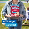 thumbnail image 6 of Smucker's Uncrustables Peanut Butter and Strawberry Jam Sandwiches, Frozen, 18 ct., 6 of 11