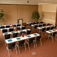 thumbnail image 5 of Lifetime Plastic Stacking Chair /Black & Silver - Commercial, 5 of 8