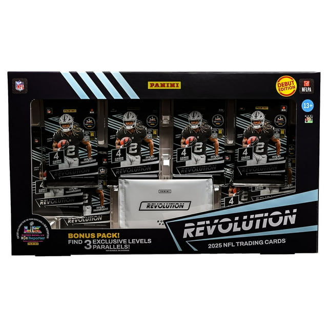 Panini Revolution Football Trading Cards Bundle