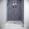 thumbnail image 2 of Streamline 36 in. x 36 in. Alcove Acrylic Shower Base With Center Drain, Drain Included Assorted Colors, 2 of 14