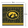 thumbnail image 7 of Logo Brands Iowa Hawkeyes 106"x106" Rally Mat, 7 of 8