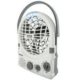 thumbnail image 1 of Rechargeable Portable Fan with AM/FM Radio & LED Light, 1 of 3