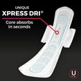 thumbnail image 5 of U by Kotex All Nighter Ultra Thin Pads with Wings, Extra Heavy Overnight (60 ct.), 5 of 10