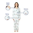 thumbnail image 5 of Character Family Sleep Women's 2-Piece Pajama Set, 5 of 7