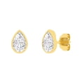 thumbnail image 1 of Lab Created Diamond Earrings in 14K Gold, 1 of 7