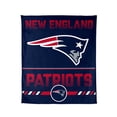 thumbnail image 1 of Logo Brands New England Patriots 60"x70" Super Plush Blanket, 1 of 5