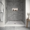 thumbnail image 2 of Streamline 48 in. x 36 in. Alcove Acrylic Shower Base With Center Drain, Drain Included Assorted Colors, 2 of 18