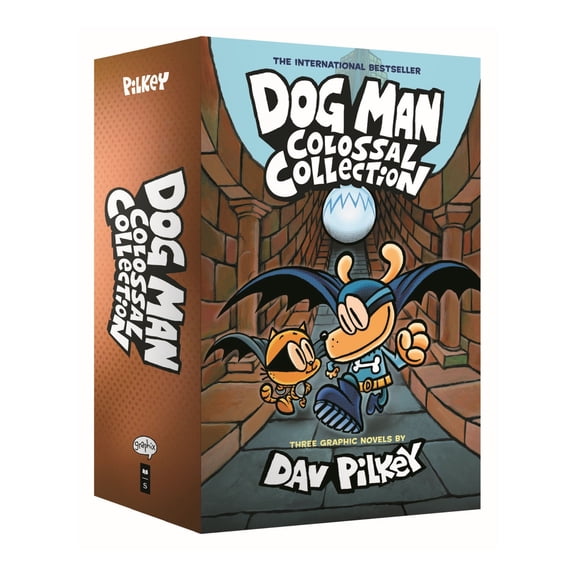 Dog Man Colossal Collection (Dog Man #7-9 Box Set) by Dav Pilkey, Hardcover