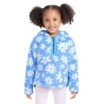 thumbnail image 1 of Hurley Toddler Girls Sherpa Quarter Zip, 1 of 5