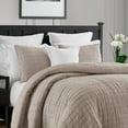 thumbnail image 3 of Swift Home Oversized Crinkle Enzyme Wash Quilted Coverlet, Assorted Sizes, 3 of 6