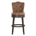 thumbnail image 2 of HH2Home Edenwood Wood Counter Height or Bar Height Swivel Stool, 2 of 10