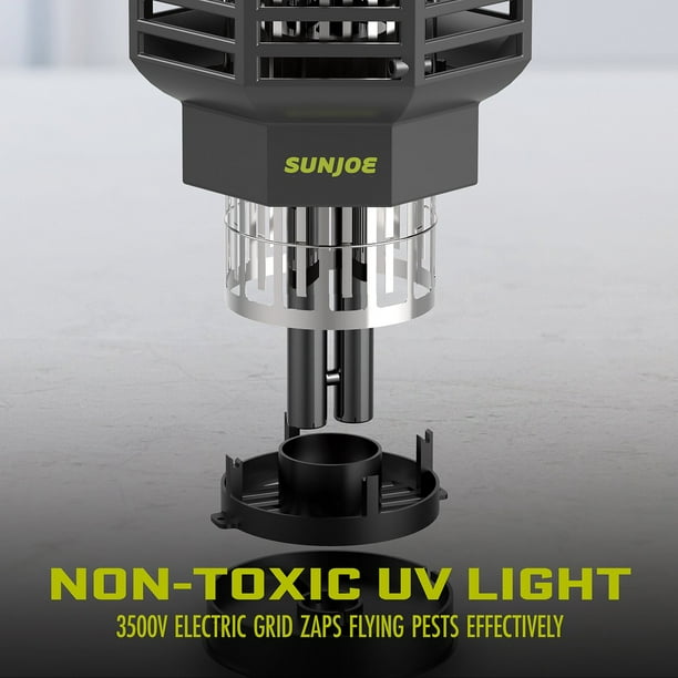 Sun Joe 18W UV Indoor/Outdoor Bug Zapper - 1600 Sq. Ft. Coverage