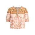 thumbnail image 8 of BILA Women's Tie-Neck Cotton Top, 8 of 9