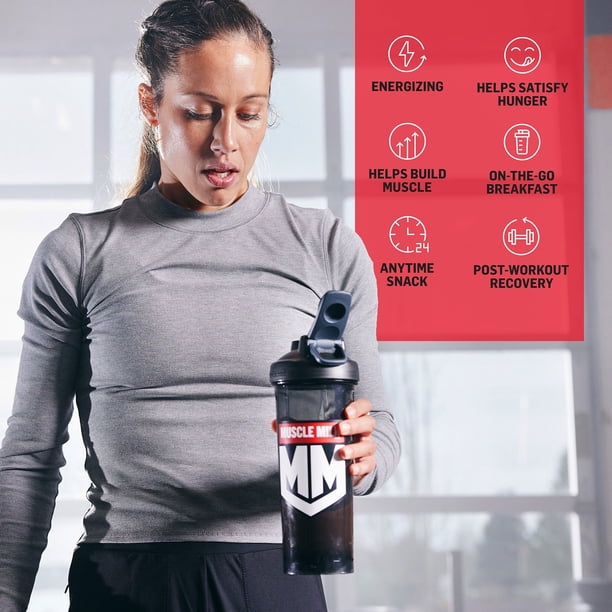 Muscle Milk Genuine 32g Whey Protein Powder, Chocolate 2.47 lbs