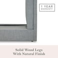 thumbnail image 5 of details by Becki Owens Harper Upholstered Bed Frame, Assorted Colors & Sizes, 5 of 14