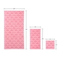 thumbnail image 2 of Licensed 3-Piece Sculpted Debossed Bath Towel Set, 2 of 8