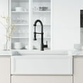 thumbnail image 12 of Vigo Edison Pull-Down Spray Kitchen Faucet (Matte Black), 12 of 16