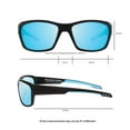 thumbnail image 2 of Members Mark MMS203 Polarized Wrap Around Sport Sunglasses, 2 of 6