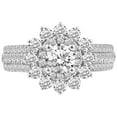 thumbnail image 5 of 1.75 CT. T.W. Round Cut Halo Diamond Ring in 14K Gold, 5 of 8
