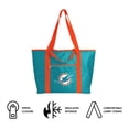 thumbnail image 2 of Logo Brands Miami Dolphins Gameday Insulated Tote, 2 of 3
