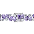 thumbnail image 4 of Multi-Gemstone Tennis Bracelet in Sterling Silver, 4 of 5