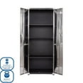 thumbnail image 5 of Seville Classics UltraHD 5-Piece Storage Cabinet System with Height Adjustable Workbench, 9' Wide, 5 of 16