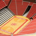 thumbnail image 3 of YouTheFan Houston Cougars 25-Layer Basketball Stadium View 3D Wall Art, 3 of 5