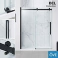 thumbnail image 9 of OVE Decors Bel 60" W x 78-3/4" H Frameless Soft-Close Sliding Shower Door, 9 of 9
