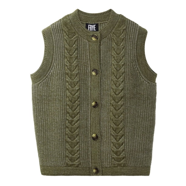 Frye Women's Cable Knit Sweater Vest - Samsclub.com