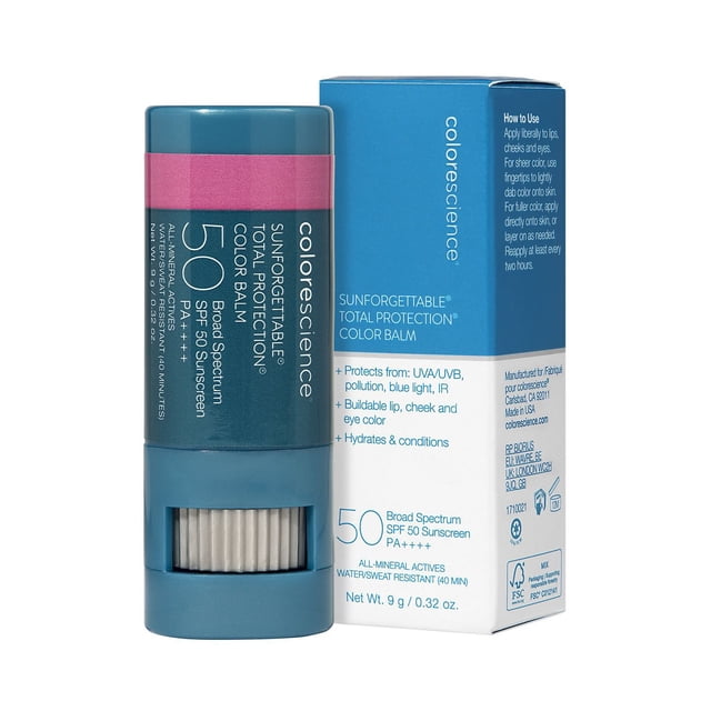 Colorescience Sunforgettable Total Protection Color Balm, SPF 50, Choose Shade