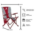 thumbnail image 3 of Logo Brands Alabama Crimson Tide Hard Arm Chair, 3 of 6