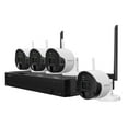 thumbnail image 2 of Wisenet-4 Channel 1080p Full HD NVR Surveillance System with 1TB Hard Drive, 4- Wireless 1080p Indoor/Outdoor Cameras, 2 of 8