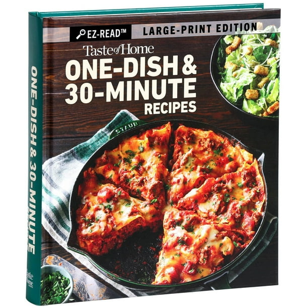 Taste of Home One Dish & 30 Minute Recipes, Hardcover - Samsclub.com