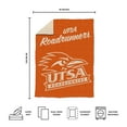 thumbnail image 5 of Logo Brands Texas - San Antonio Roadrunners Luxe Dreams Throw, 60" x 80", 5 of 6