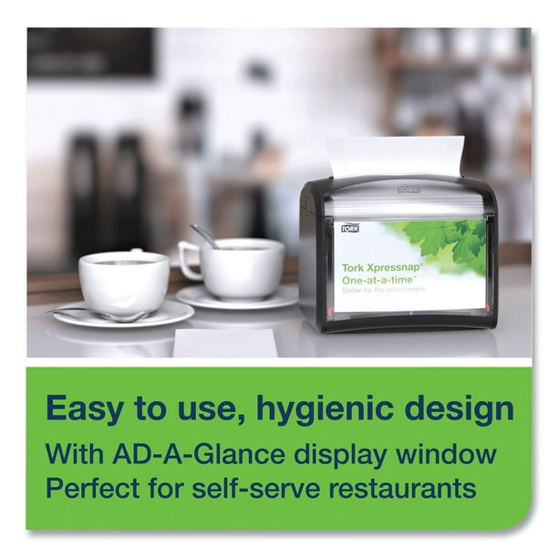 Tork Xpressnap 1-Ply Brown Interfold Dispenser Napkins, 12 pks