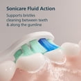 thumbnail image 7 of Philips Sonicare Total Clean Rechargeable Toothbrush, Pink and Black, 2 pk., 7 of 9