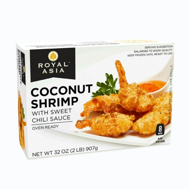 Royal Asia Farm Raised Coconut Shrimp with Sweet Chili Sauce, Frozen ...