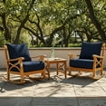 thumbnail image 5 of Cambridge Casual Catalina Teak Deep Seating Rocker, 5 of 10