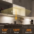 thumbnail image 2 of Dawnrise 12 inch Under Cabinet Lighting with ​​Remote, 3Pk, 2 of 8