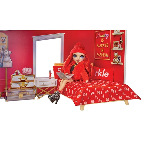 Rainbow High Ruby Dorm Room Playset Bundle
