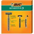 thumbnail image 2 of BIC Sensitive 3 Disposable Razors for Men, 3 Blade, 21 ct., 2 of 9