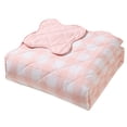 thumbnail image 3 of Hallmark Checkered Bliss 3-Piece Scalloped Quilt Set, Assorted Sizes, 3 of 5