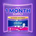 thumbnail image 8 of Always Discreet plus Incontinence Liners for Women, Very Light Long, 132 ct., 8 of 9